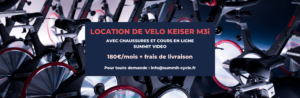 location vélo appartement indoor cycling