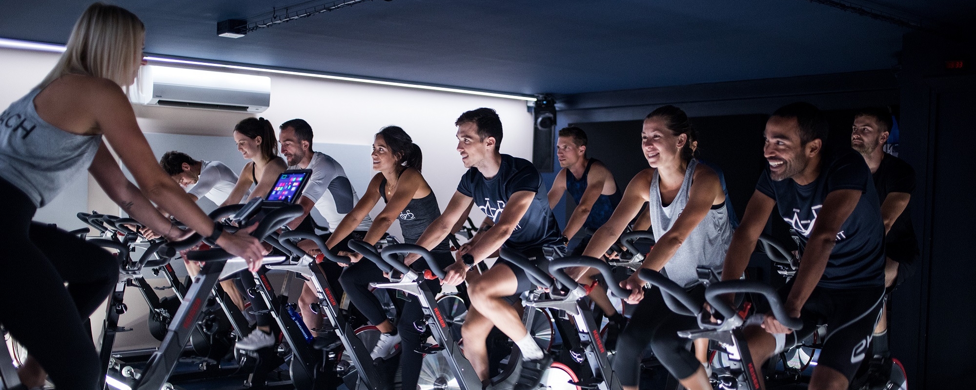 Salle indoor cycling